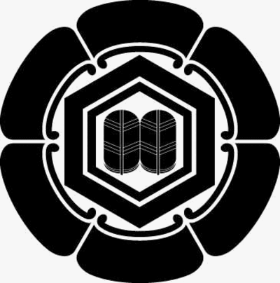 六瓜内に亀甲に並び鷹の羽