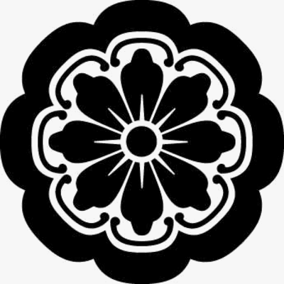 八瓜輪に八つ唐花