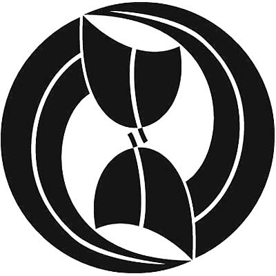 二つ折れ梛の葉丸