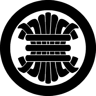 丸に束ね熨斗（３）