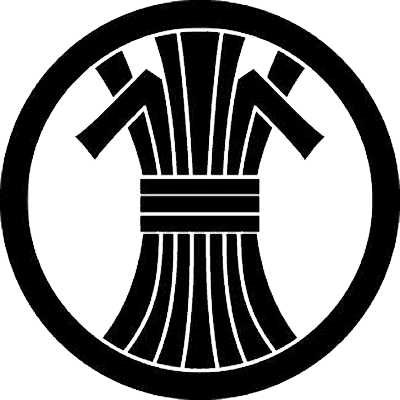 丸に束ね熨斗（４）