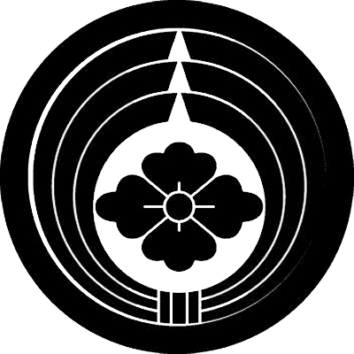 丸に熨斗輪に花菱