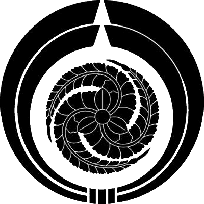 二つ熨斗輪に三つ藤巴