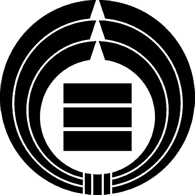 熨斗輪に三つ引き