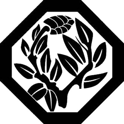 隅切り角に枝竜胆