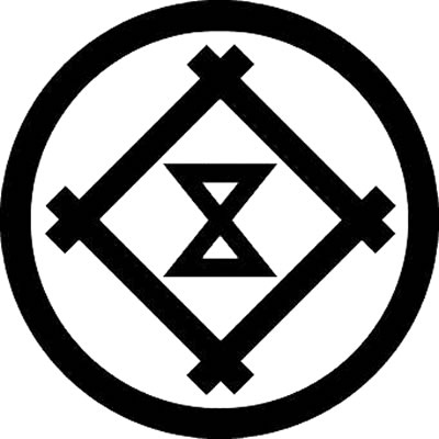 丸に井筒に中陰輪鼓