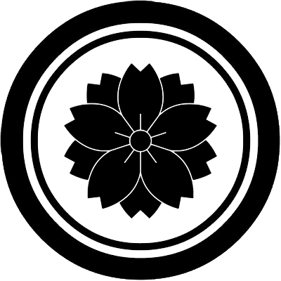 子持ち輪に八重山桜