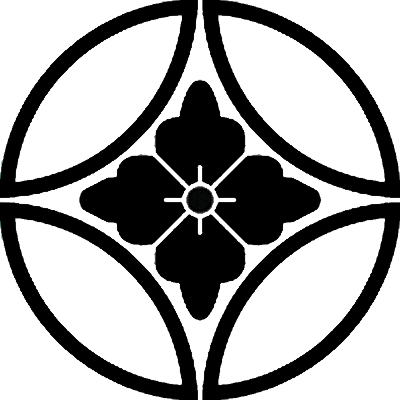 中陰七宝に反り花角