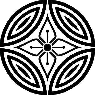 中陰三重七宝に剣花角