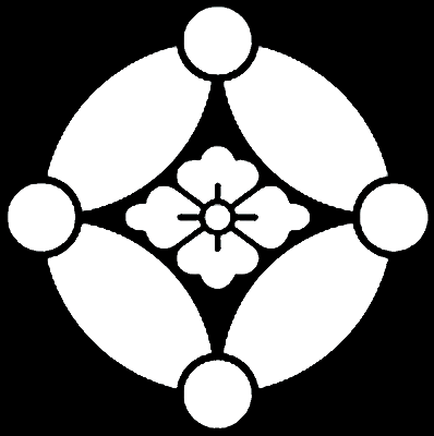 陰星付き七宝に花菱