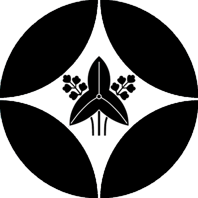 七宝に立ち沢瀉