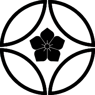 中陰七宝に桔梗