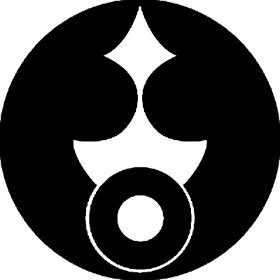 割り洲浜に蛇の目