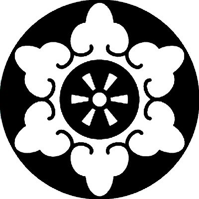 石持ち地抜き洲浜車