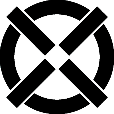 丸に出石抜き直違