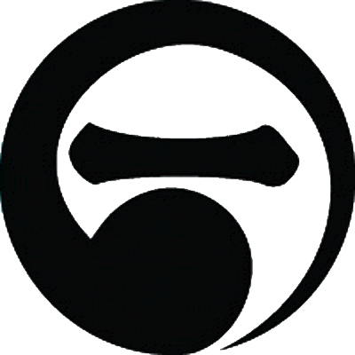 右一つ巴に一文字