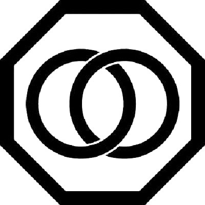 平八角に輪違い