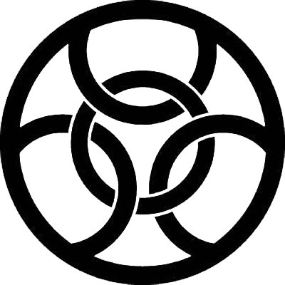 中輪に隠れ四つ輪違い