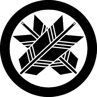 丸に違い矢（２）