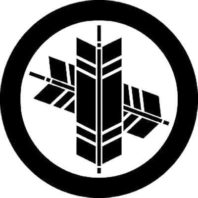 丸に変わり違い矢