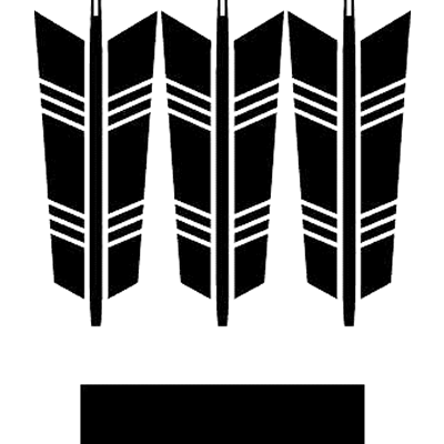 三本矢に一つ引き