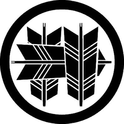 丸に変わり三本重ね矢