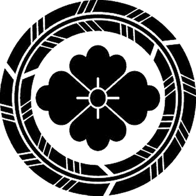 三つ矢の丸に花菱