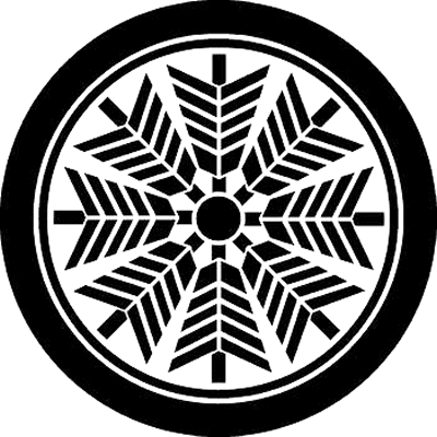 子持ち輪に八つ矢車