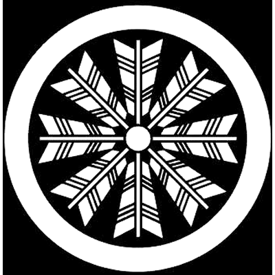 陰丸に八つ矢車