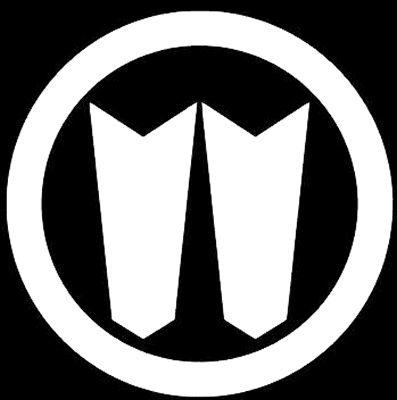 陰丸に並び矢筈