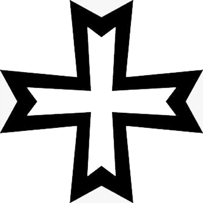 中陰切り竹矢筈十字