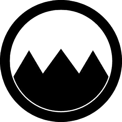 丸に覗き三つ山形