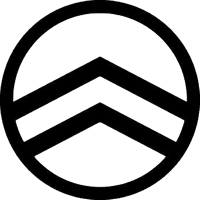 中輪に二つ山形