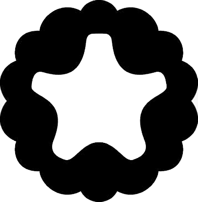 雪に地抜き大文字