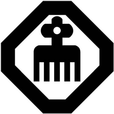 隅切り角に赤鳥