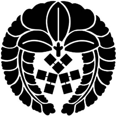 下がり藤に三つ榺