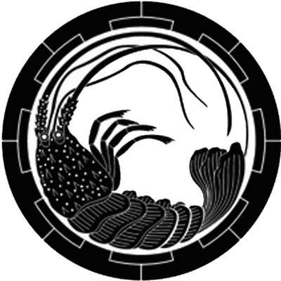 源氏細輪に海老の丸