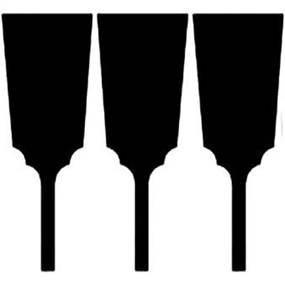 三つ並び羽子板