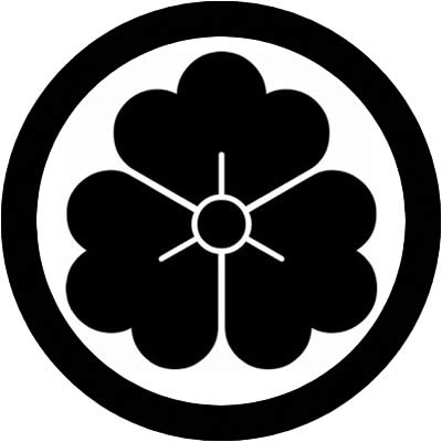 丸に三方花菱・丸に三形花菱