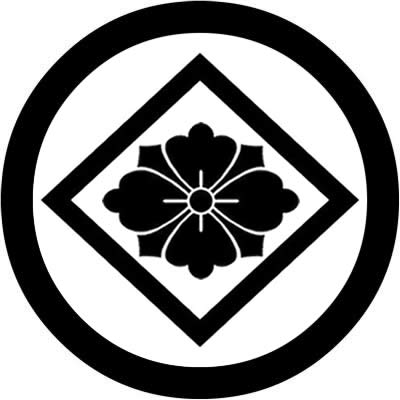 丸に角の内に花菱