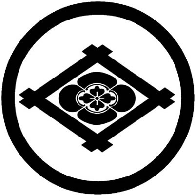 丸に井桁に木瓜・丸に井桁に横木瓜