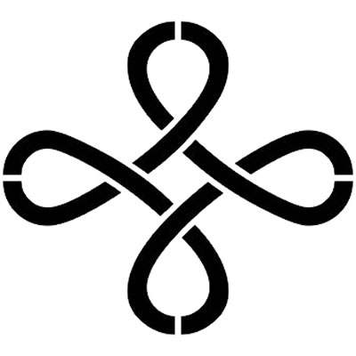 反り結び井桁・反り井桁