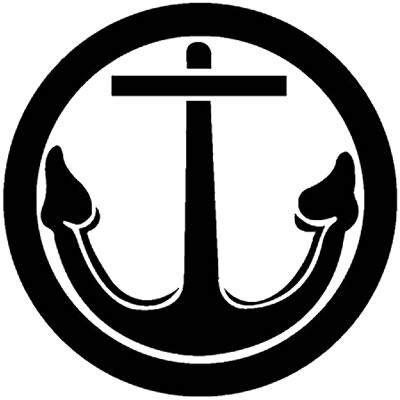 丸に軍艦錨（２）