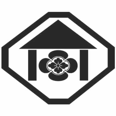 隅切り菱に庵に木瓜