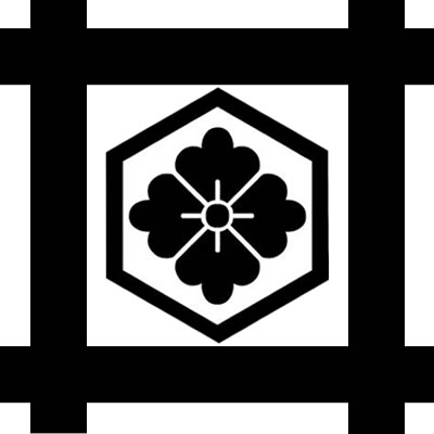 平井筒に亀甲に花角