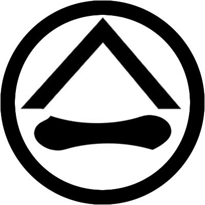 丸に山形に一文字