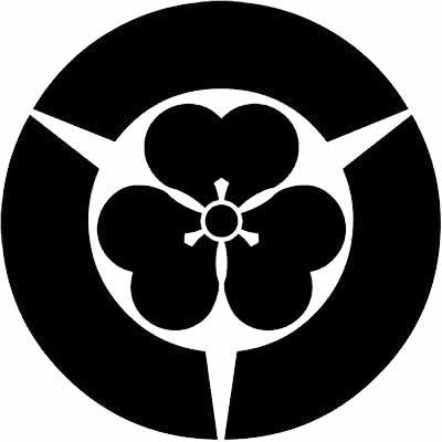 三つ地紙に片喰