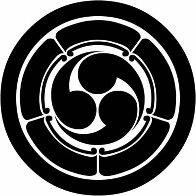 丸に五瓜に右三つ巴