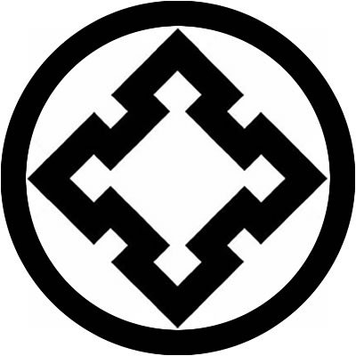 丸に折り入り角（１）