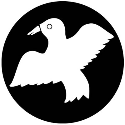 石持ち地抜き烏